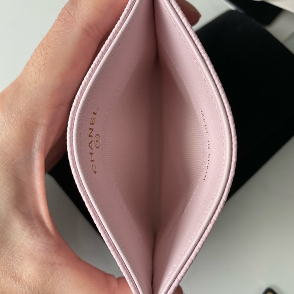 SOLD❌ Chanel Classic Card Holder 22p Light Pink - Picture 5 of 8